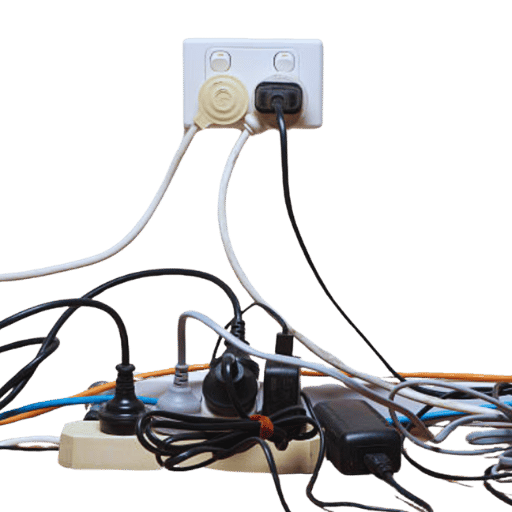 are coiled cables a fire hazard