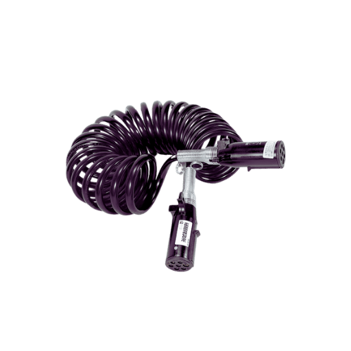 Premium Truck Spiral Cable for Trailers - Durable Coil for Reliable Use