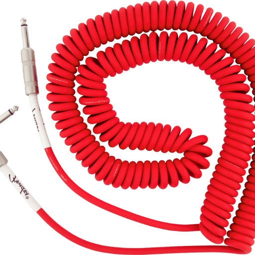 Why are coiled cords and cables preferred for instrument cable usage?